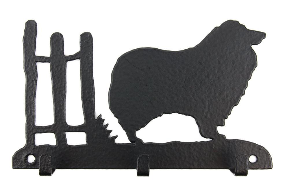 Leine,Garderobe,Schlüsselboard,Hund,Rasse,Metall,Collie ,Schlüsselbrett,  Leinenhaken, Kleiderhaken, Kleidergarderobe, Hakenbrett – Tierisch tolle  Geschenke