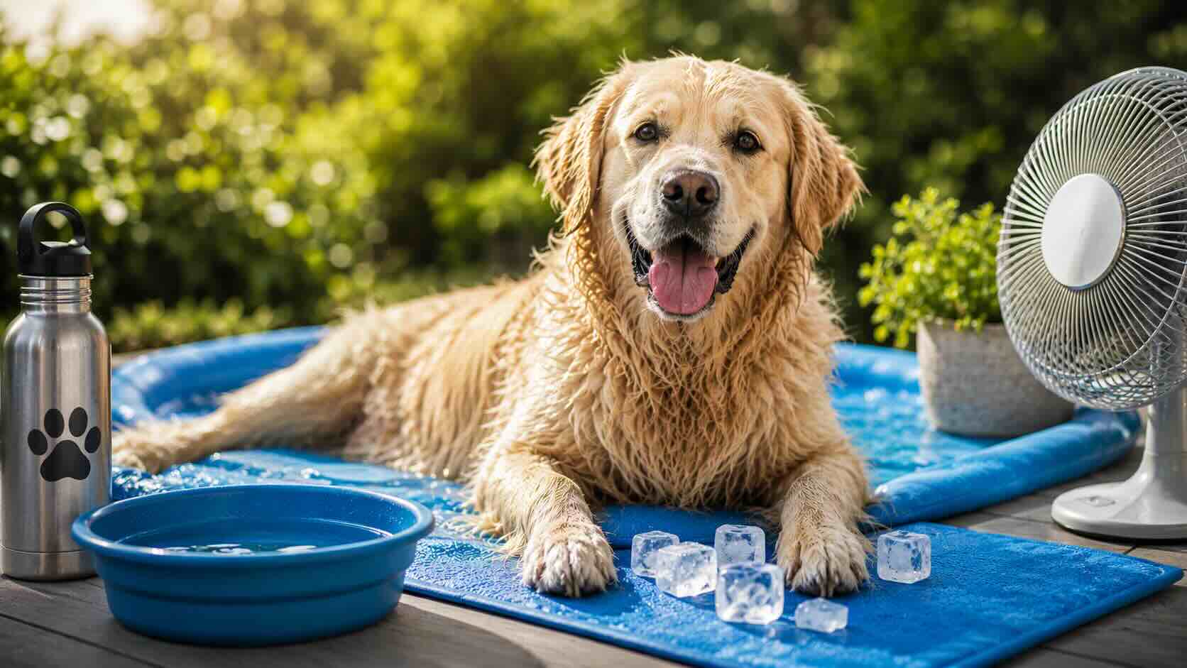Hund im Sommer kühlen – 10 Tipps für heiße Tage