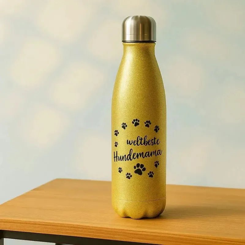 Thermosflaschen mit Wunschname und Wunschmotiv