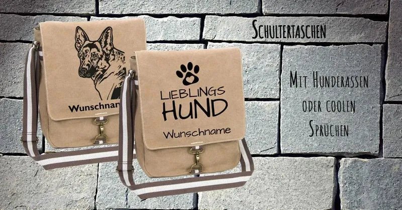Canvas Taschen mit Wunschmotiv und Wunschname