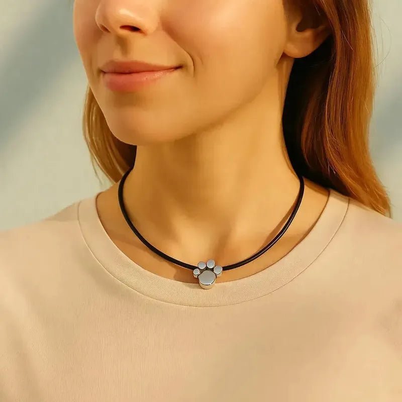 Magnetschmuck mit Pfote – Anhänger, Armband, Ring und Ohrstecker für Tierliebhaber aus Edelstahl