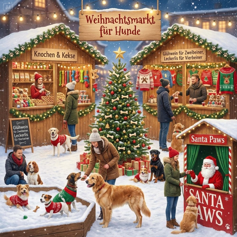Weihnachtsmarkt mit tierisch tollen Geschenken