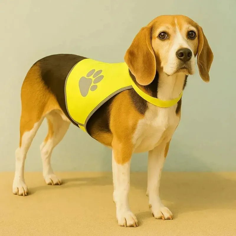 Personalisierbare Hunde Warnwesten mit Wunschname und Wunschmotiv