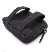 Beuteltasche Schwarz klein – Bild 2