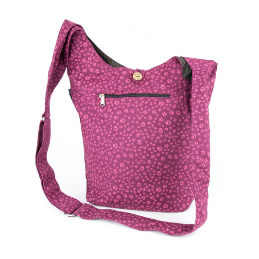 Nijens Schultertasche Umhängetasche Pfote -Fuchsia-