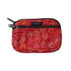 Beuteltasche Pfote Bordeaux groß