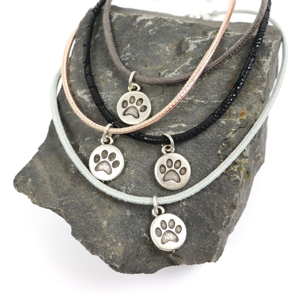 Anhänger Pfote - Silber-Tierisch tolle Geschenke