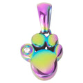Energy and Life Magnetschmuck - Anhänger Pfote klein -Zirkonia- rainbow-Energy & Life-Tierisch-tolle-Geschenke