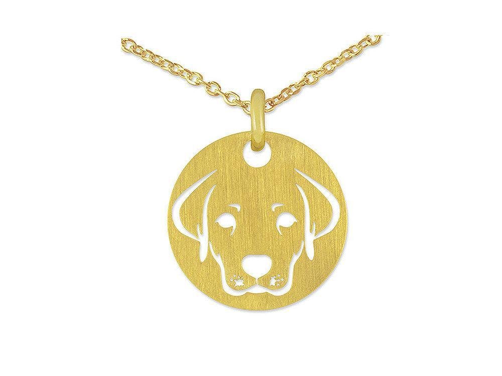 Silberwerk LITTLE SIGNS Kette Hund -Gold-Tierisch tolle Geschenke