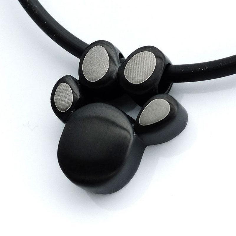 Energy and Life Magnetschmuck - Anhänger Pfote -schwarz-Energy & Life-Tierisch-tolle-Geschenke