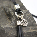 SchauTime Statement Kette - Pfote -Feenschwarz-Tierisch tolle Geschenke