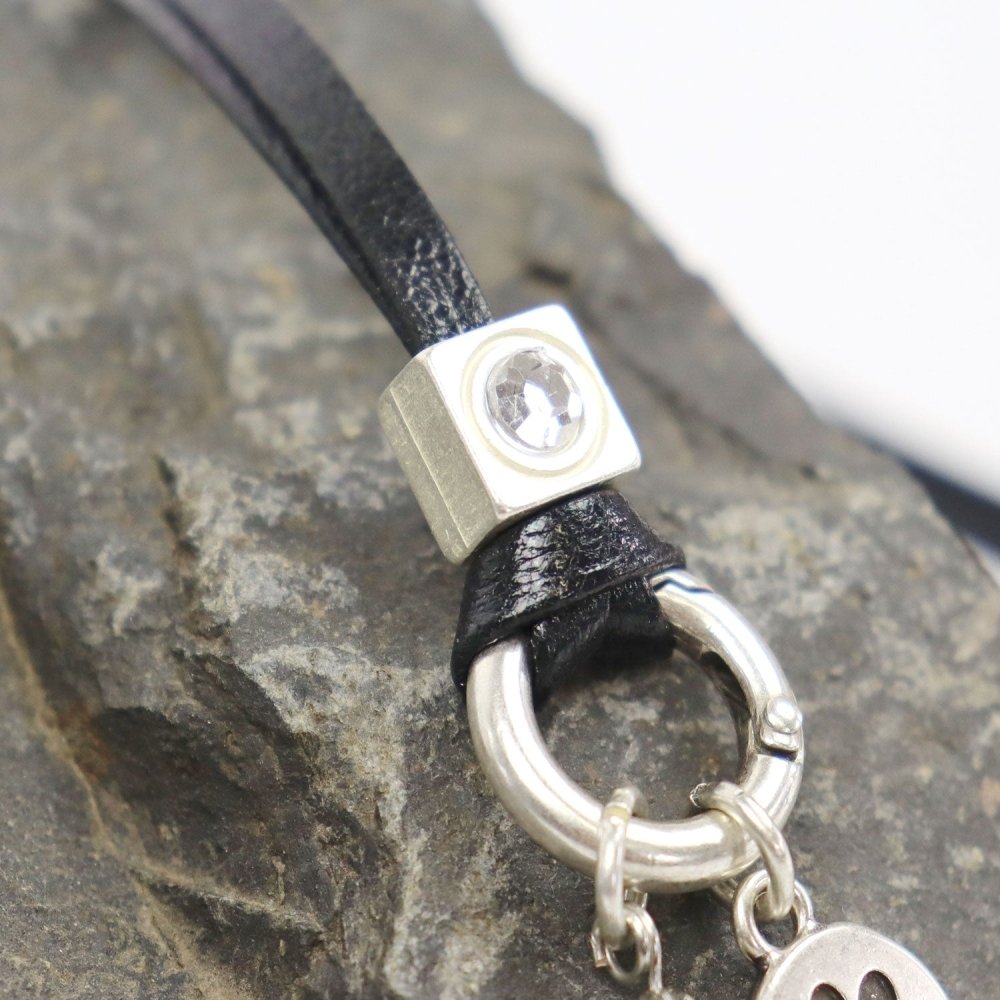 SchauTime Statement Kette - Pfote -Feenschwarz-Tierisch tolle Geschenke