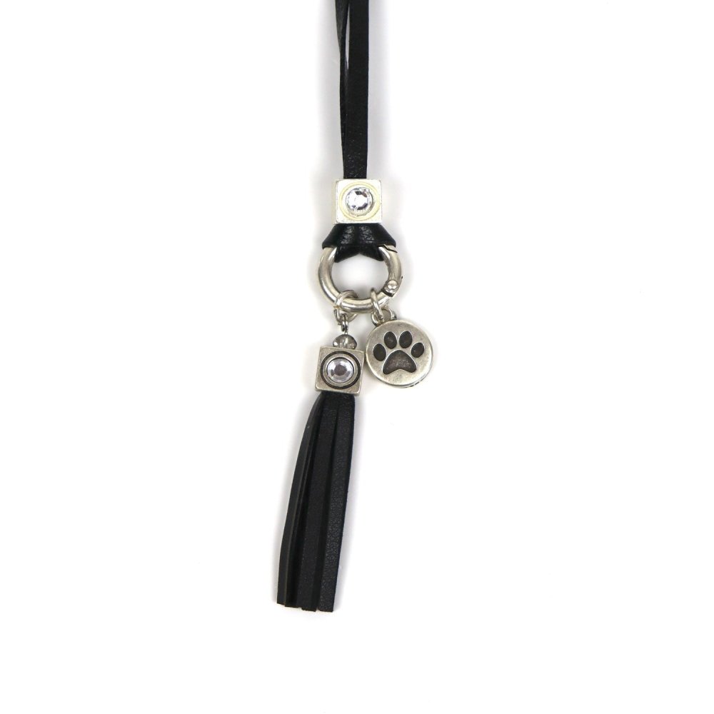 SchauTime Statement Kette - Pfote -Feenschwarz-Tierisch tolle Geschenke