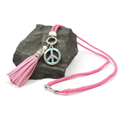 SchauTime Statement Kette - Peace