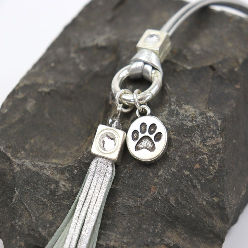 SchauTime Statement Kette - Pfote -Silber-Tierisch tolle Geschenke