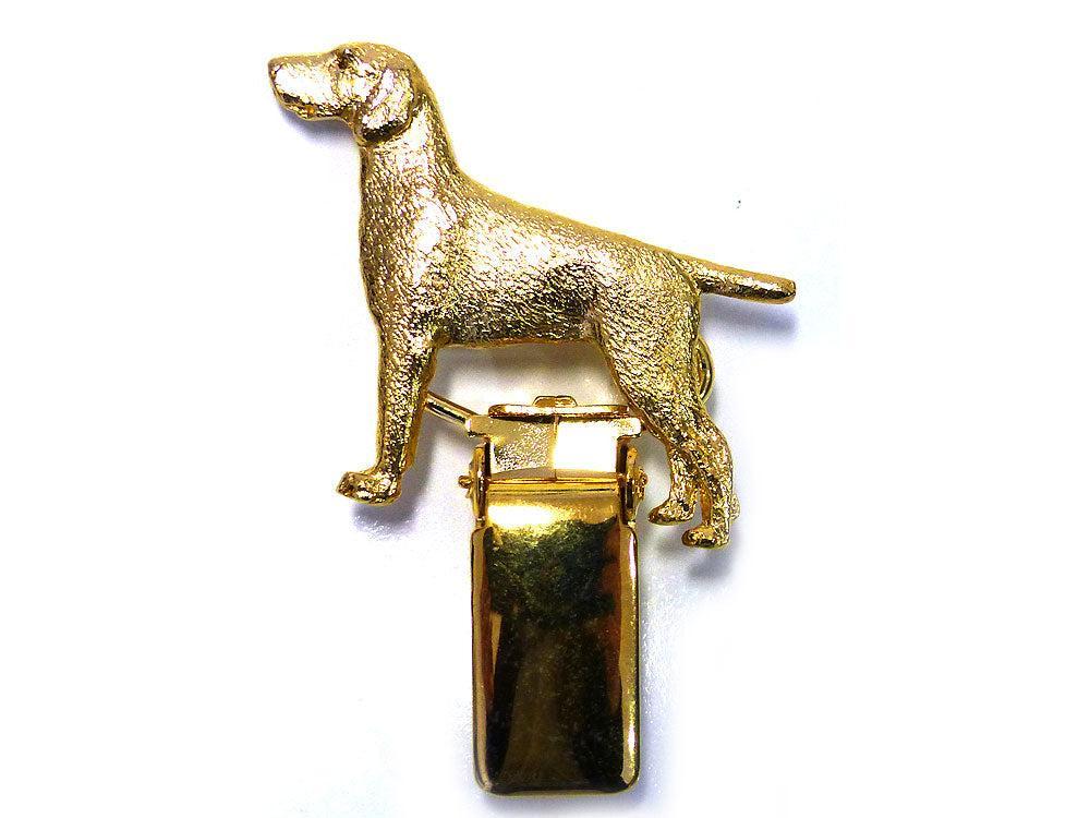 Hunderassen-Ringclip 24k Vergoldet: Deutsch Kurzhaar-Tierisch tolle Geschenke