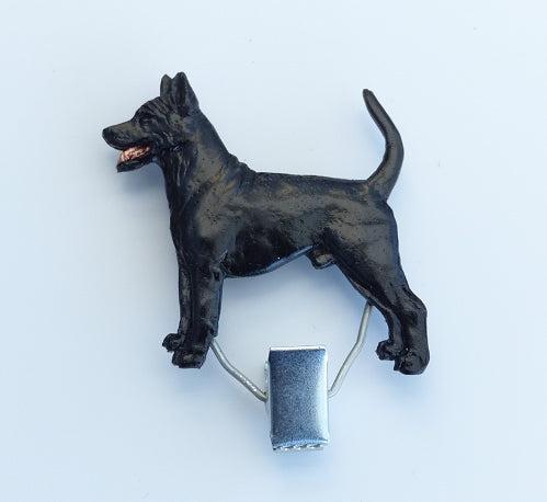 Handbemalter Startnummern-Clip mit Thai Ridgeback