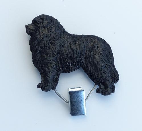 Startnummern Clip Neufundländer-Tierisch tolle Geschenke