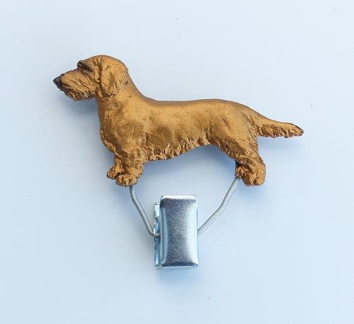 Startnummern Clip Dackel Rauhaar fawn-Tierisch tolle Geschenke