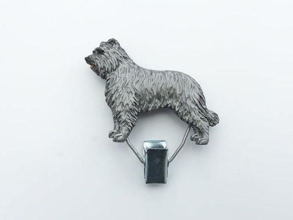 Startnummern Clip Pyrenäen Schäferhund Berger de Pyrenees grau-Tierisch tolle Geschenke