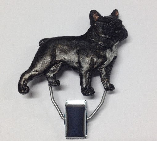 Startnummern Clip Französische Bulldogge Brindle-Tierisch tolle Geschenke