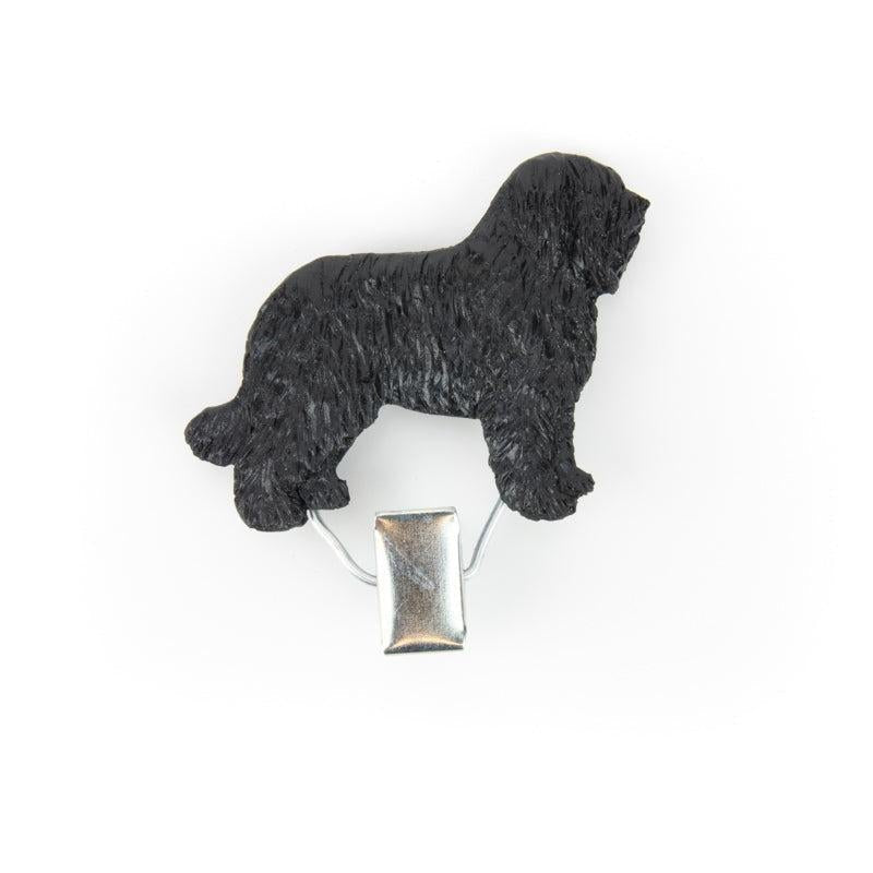 Startnummern Clip Briard schwarz-Tierisch tolle Geschenke