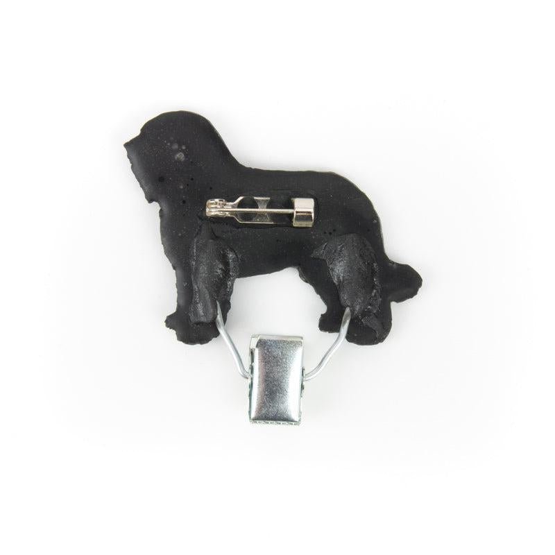 Startnummern Clip Briard schwarz-Tierisch tolle Geschenke