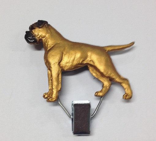 Startnummern Clip Boxer Fawn-Tierisch tolle Geschenke