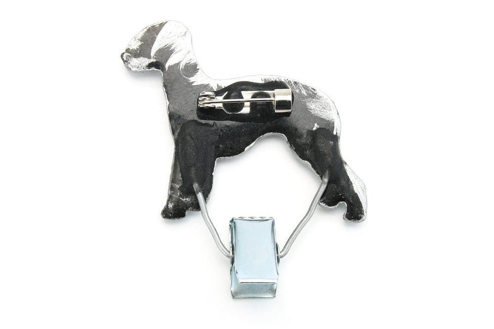 Startnummern Clip Bedlington Terrier-Tierisch tolle Geschenke