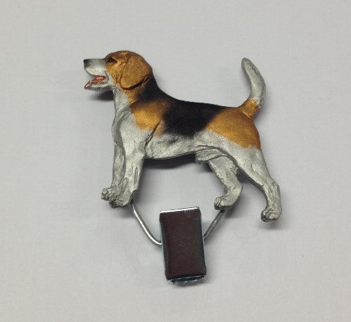 Hundeausstellungs-Startnummern-Clip: Beagle