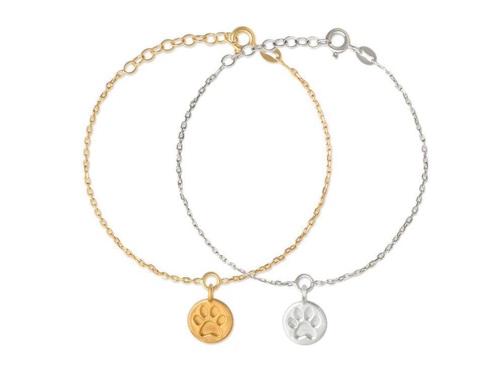 Silberwerk LITTLE THINGS Armband -Pfote-Tierisch tolle Geschenke