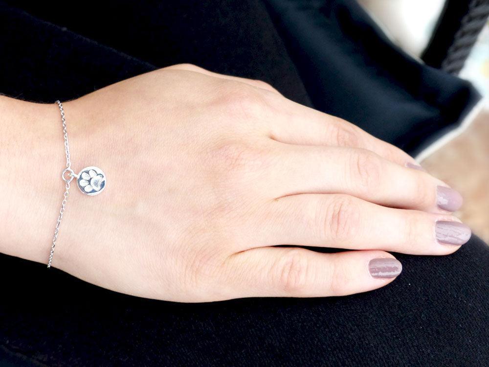 Silberwerk LITTLE THINGS Armband -Pfote-Tierisch tolle Geschenke