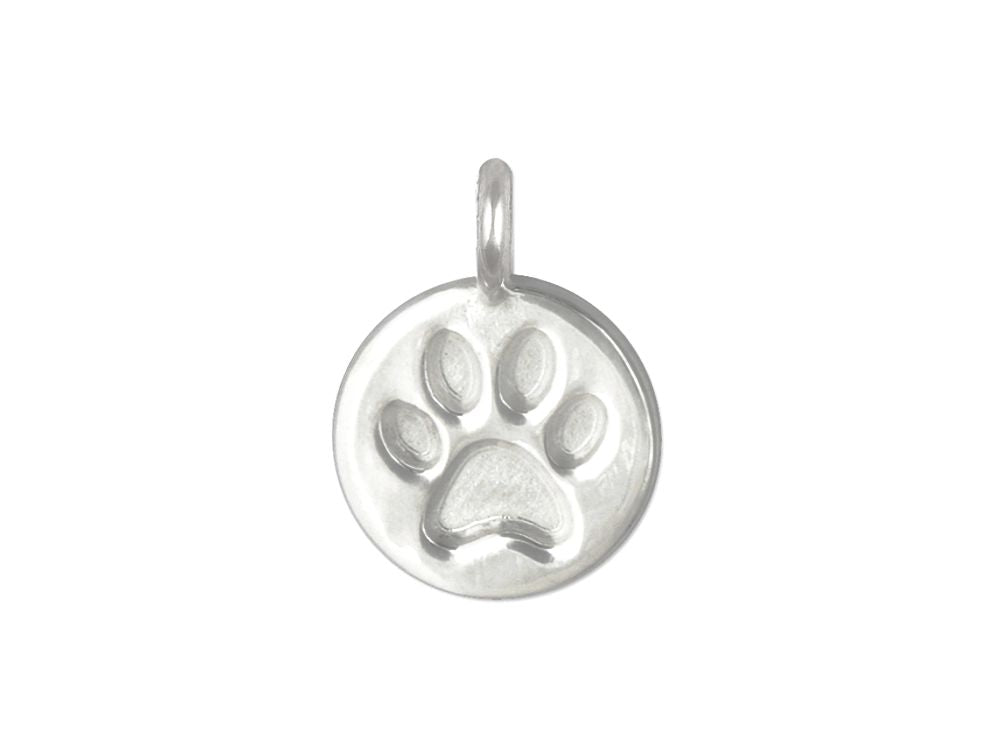 Silberwerk LITTLE SIGNS Mini Anhänger Pfote -Silber-Tierisch tolle Geschenke