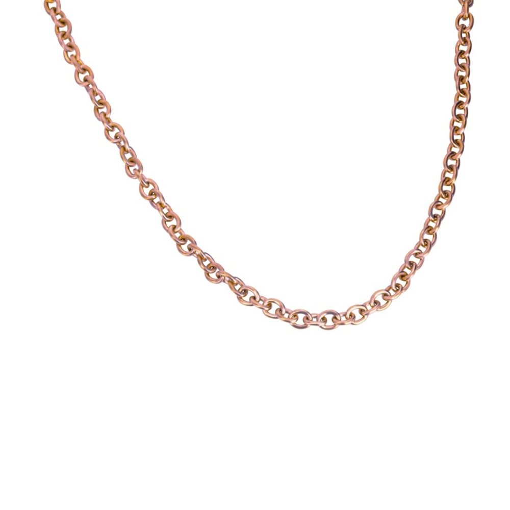 Edelstahl -Kette rosé 2 mm-Tierisch tolle Geschenke