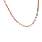Edelstahl -Kette rosé 2 mm-Tierisch tolle Geschenke