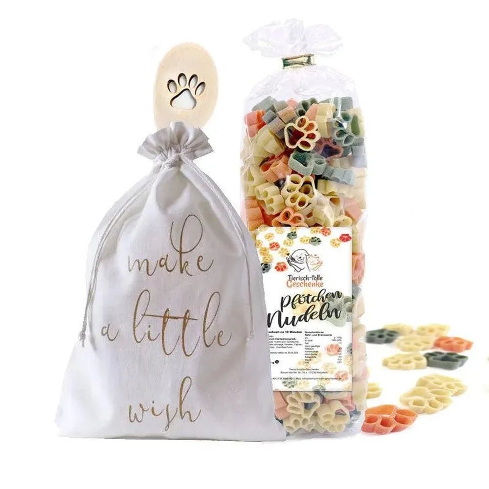 Geschenk-Set Wish Kochlöffel & Nudeln Weiss-Tierisch tolle Geschenke