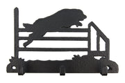 Leinengarderobe Agility Sprung aus Stahl mit 3 Haken