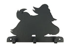 Leinengarderobe Shih Tzu aus Stahl mit 3 Haken