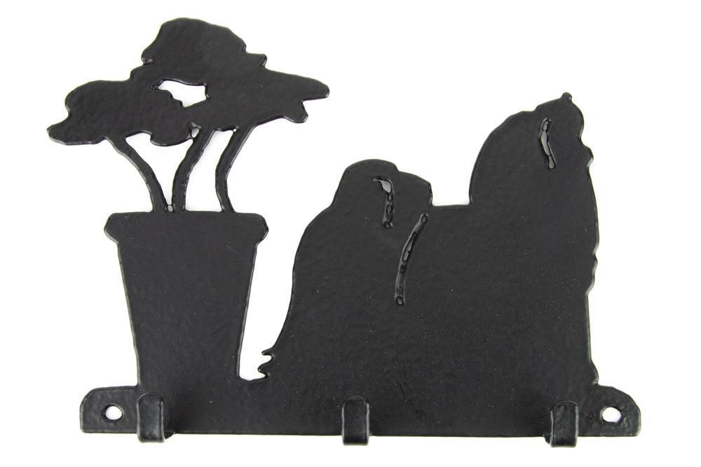 Leinengarderobe Malteser aus Stahl mit 3 Haken