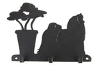 Leinengarderobe Malteser aus Stahl mit 3 Haken