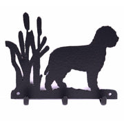 Leinengarderobe Lagotto Romagnolo aus Stahl mit 3 Haken