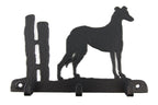 Leinengarderobe Greyhound aus Stahl mit 3 Haken