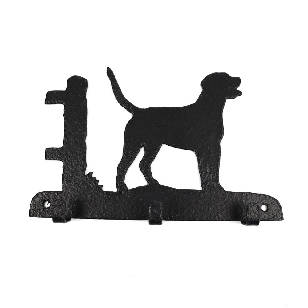 Leinengarderobe Foxhound aus Stahl mit 3 Haken
