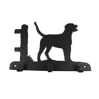 Leinengarderobe Foxhound aus Stahl mit 3 Haken