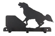 Leinengarderobe Flyball aus Stahl mit 3 Haken