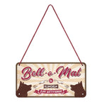 Pfotenschild Blechschild: Bell-o-Mat-Tierisch-tolle-Geschenke-Tierisch-tolle-Geschenke