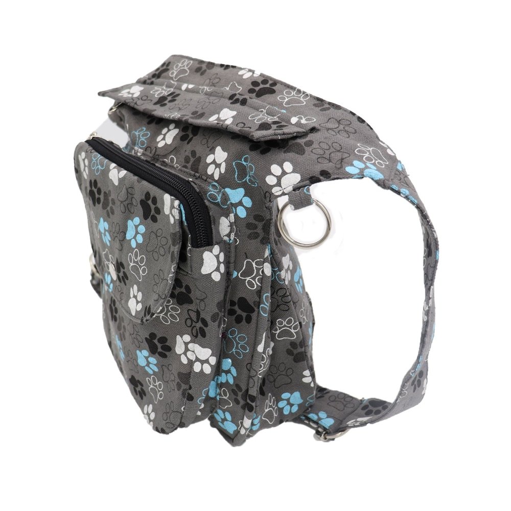 Nijens Hüfttasche Hannover Pfote -anthrazit türkis-Tierisch tolle Geschenke