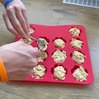 Silikon Backmatte Pfote