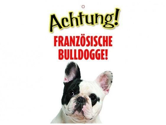 Warnschild - Türschild Achtung-Tierisch tolle Geschenke