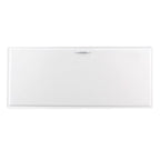 Rückseite des Schildes mit Anfänge Einsparung in der Mitte oben.